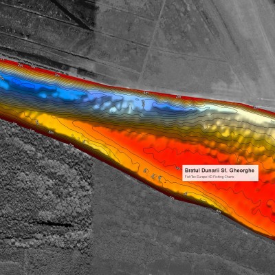Harta Dunare -Bratul SF Gheorghe 